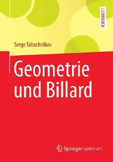 Cover of Geometrie Und Billard
