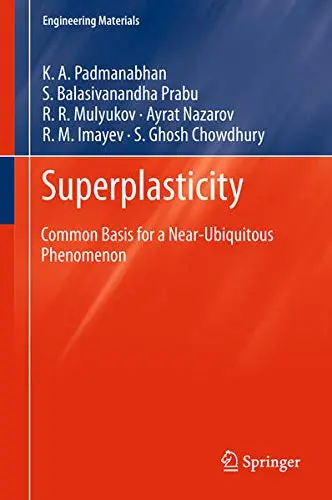 Cover of Superplasticity