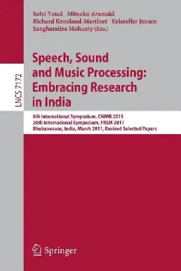 Cover of Speech, Sound and Music Processing
