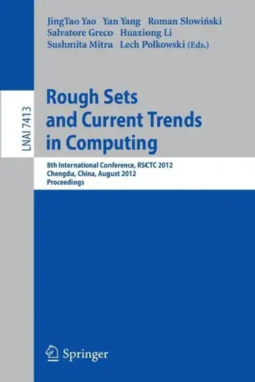 Cover of Rough Sets and Current Trends in Computing