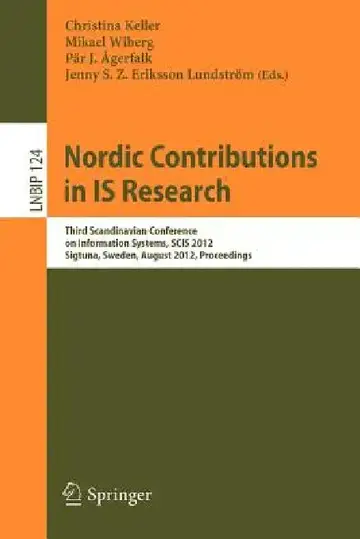Cover of Nordic Contributions in Is Research