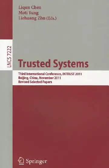 Cover of Trusted Systems