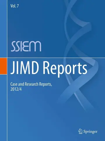 Cover of JIMD Reports - Case and Research Reports, 2012/4