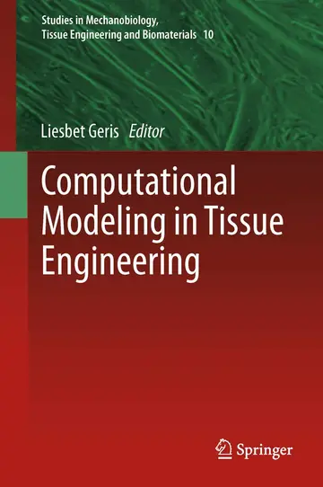 Cover of Computational Modeling in Tissue Engineering