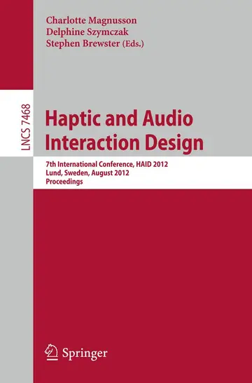 Cover of Haptic and Audio Interaction Design
