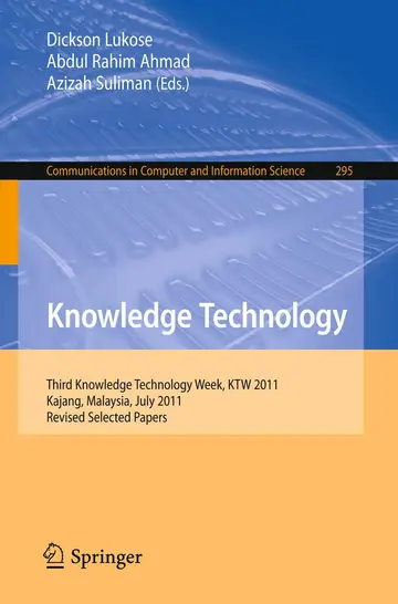 Cover of Knowledge Technology