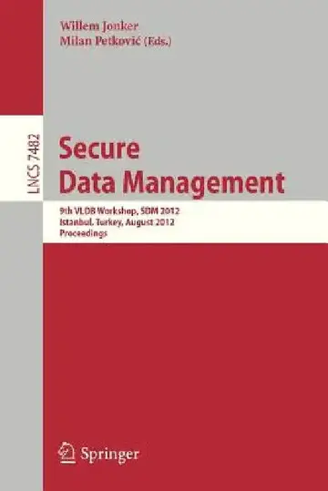 Cover of Secure Data Management