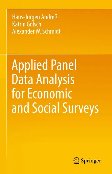 Cover of Applied Panel Data Analysis for Economic and Social Surveys