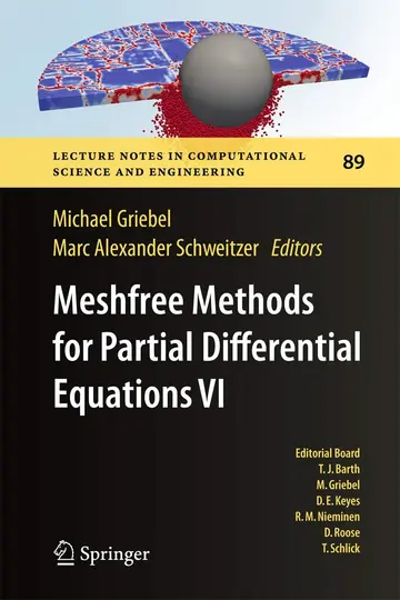 Cover of Meshfree Methods for Partial Differential Equations VI