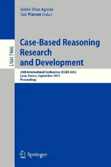 Cover of Case-Based Reasoning Research and Development
