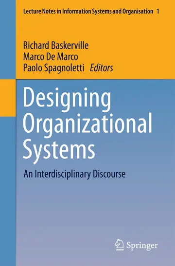 Cover of Designing Organizational Systems