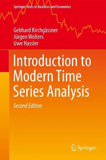 Cover of Introduction to Modern Time Series Analysis