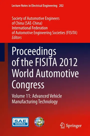 Cover of Proceedings of the FISITA 2012 World Automotive Congress