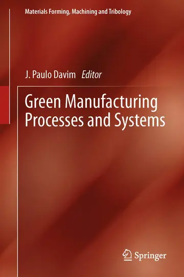 Cover of Green Manufacturing Processes and Systems
