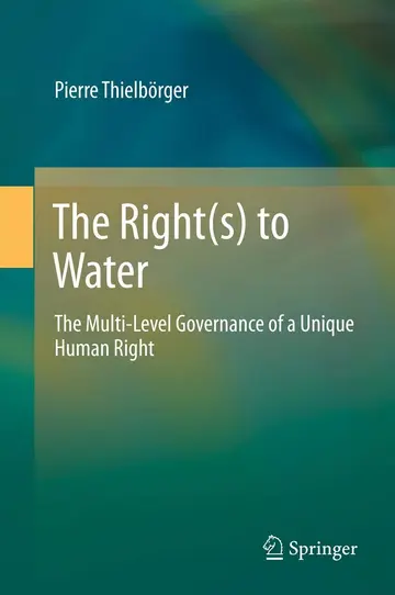 Cover of The Right(s) to Water