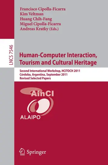 Cover of Human-Computer Interaction, Tourism and Cultural Heritage