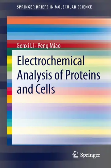 Cover of Electrochemical Analysis of Proteins and Cells