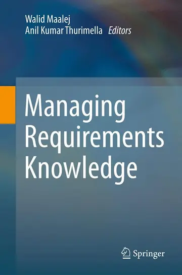 Cover of Managing Requirements Knowledge