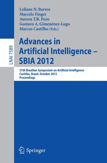 Cover of Advances in Artificial Intelligence - SBIA 2012