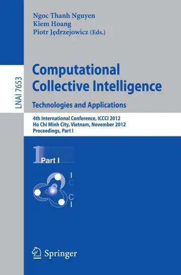 Cover of Computational Collective Intelligence. Technologies and Applications