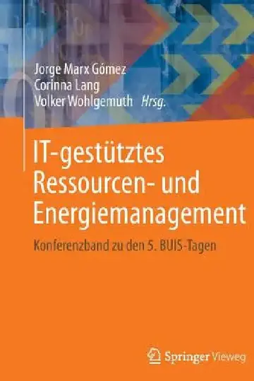 Cover of It-Gestütztes Ressourcen- Und Energiemanagement