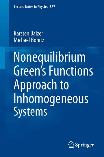 Cover of Nonequilibrium Green's Functions Approach to Inhomogeneous Systems