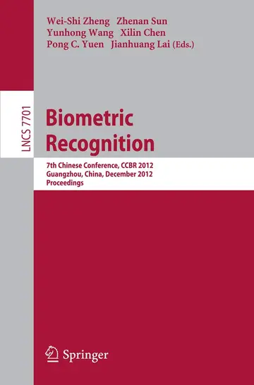 Cover of Biometric Recognition