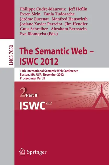 Cover of The Semantic Web -- ISWC 2012