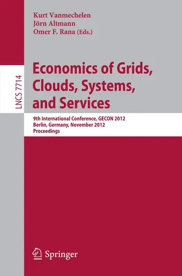 Cover of Economics of Grids, Clouds, Systems, and Services