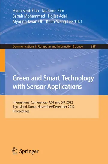 Cover of Green and Smart Technology with Sensor Applications