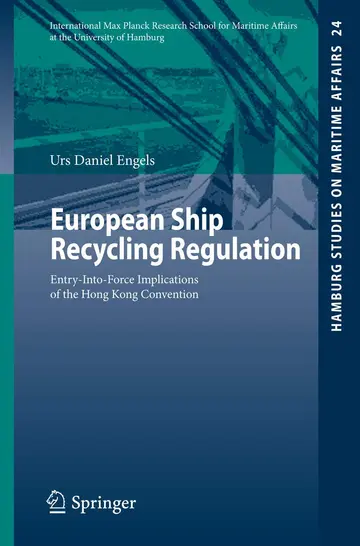 Cover of European Ship Recycling Regulation