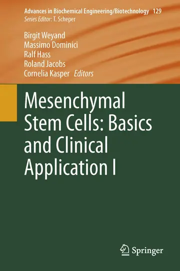 Cover of Mesenchymal Stem Cells - Basics and Clinical Application I