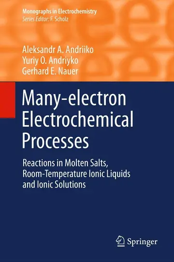 Cover of Many-electron Electrochemical Processes
