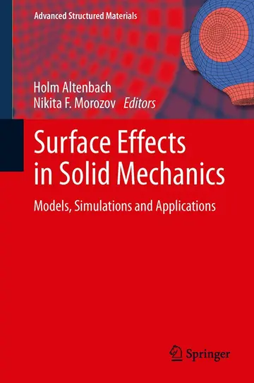 Cover of Surface Effects in Solid Mechanics