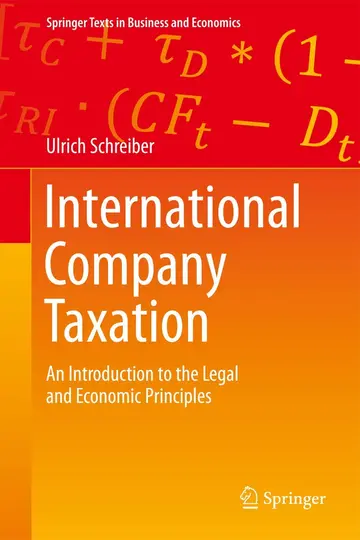 Cover of International Company Taxation