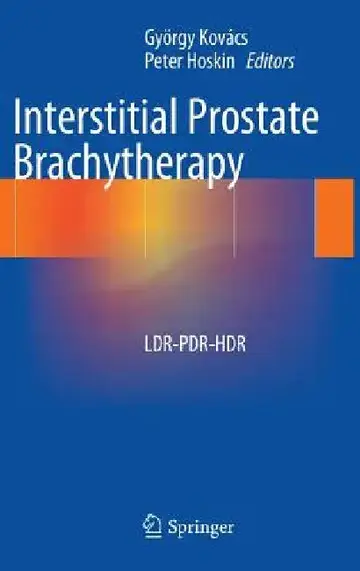 Cover of Interstitial Prostate Brachytherapy