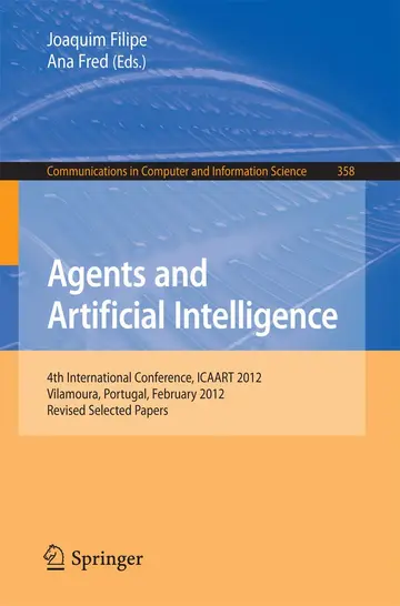 Cover of Agents and Artificial Intelligence