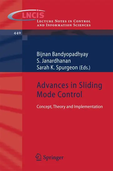 Cover of Advances in Sliding Mode Control