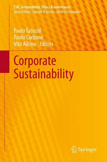 Cover of Corporate Sustainability