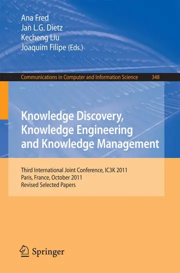 Cover of Knowledge Discovery, Knowledge Engineering and Knowledge Management