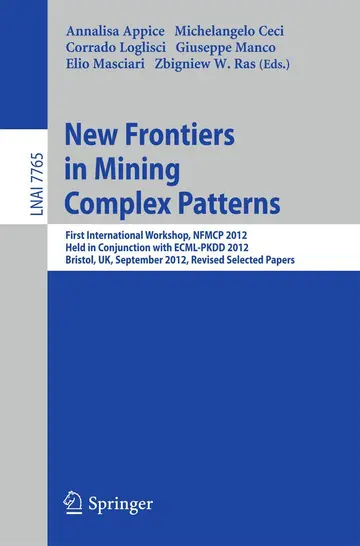 Cover of New Frontiers in Mining Complex Patterns
