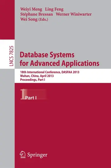 Cover of Database Systems for Advanced Applications