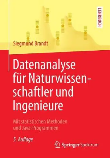 Cover of Datenanalyse Für Naturwissenschaftler Und Ingenieure