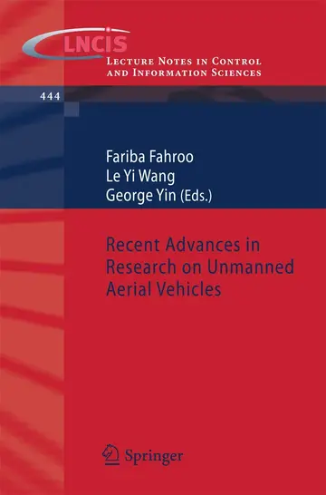 Cover of Recent Advances in Research on Unmanned Aerial Vehicles