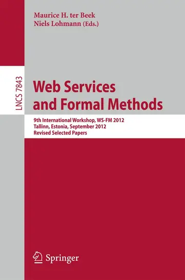 Cover of Web Services and Formal Methods
