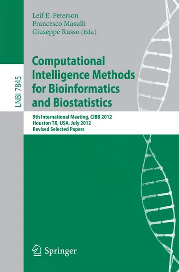 Cover of Computational Intelligence Methods for Bioinformatics and Biostatistics