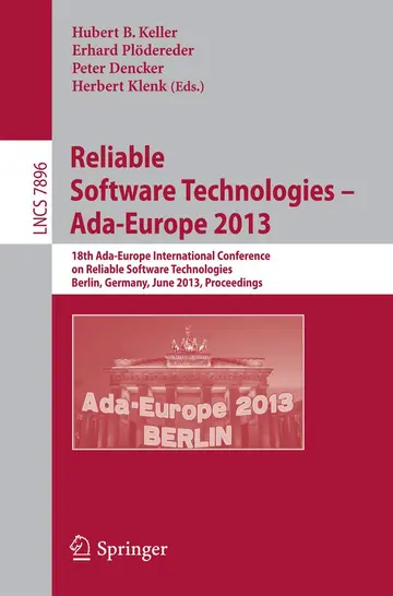 Cover of Reliable Software Technologies -- Ada-Europe 2013