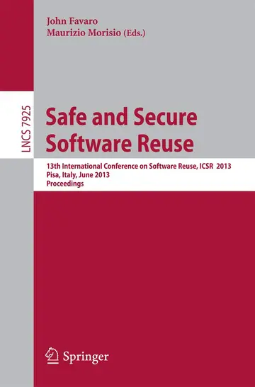 Cover of Safe and Secure Software Reuse