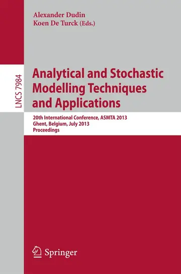 Cover of Analytical and Stochastic Modeling Techniques and Applications