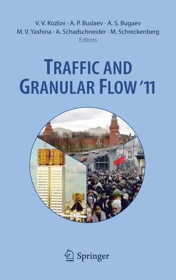 Cover of Traffic and Granular Flow '11